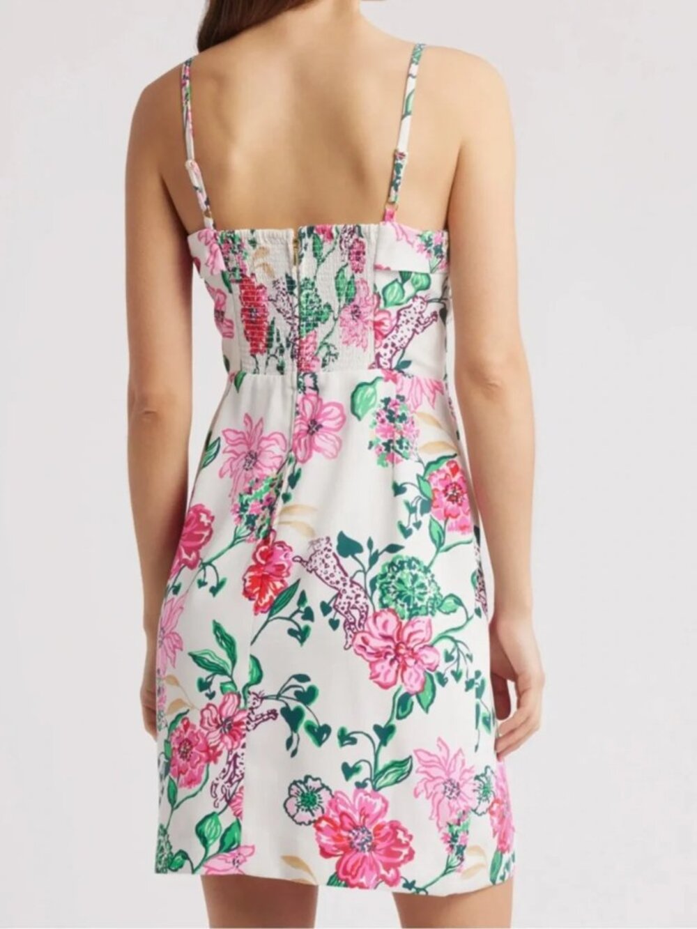 LILLY PULITZER NICKOLA Coconut Safari Sanctuary Dress - Picture 9 of 9